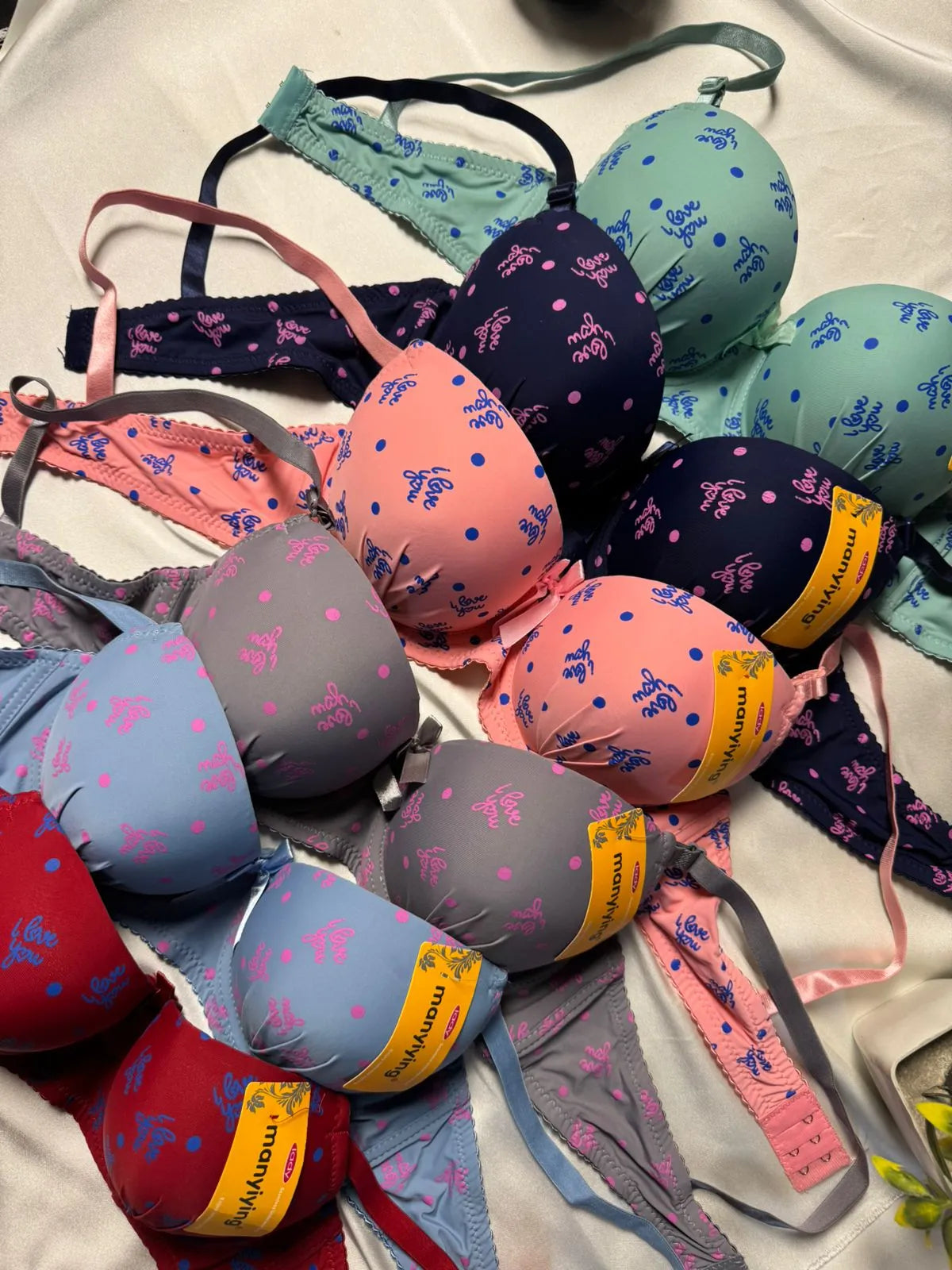 Secret Charm Printed Bra