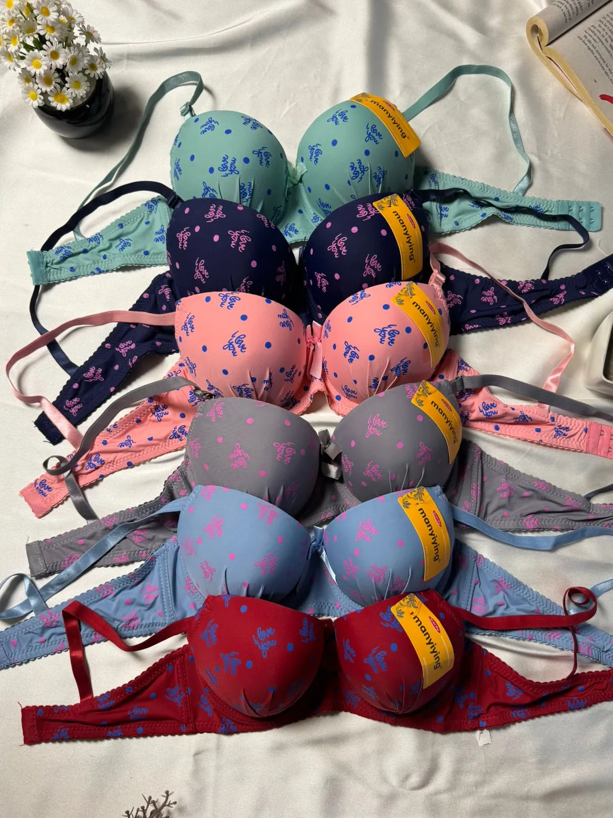 Secret Charm Printed Bra