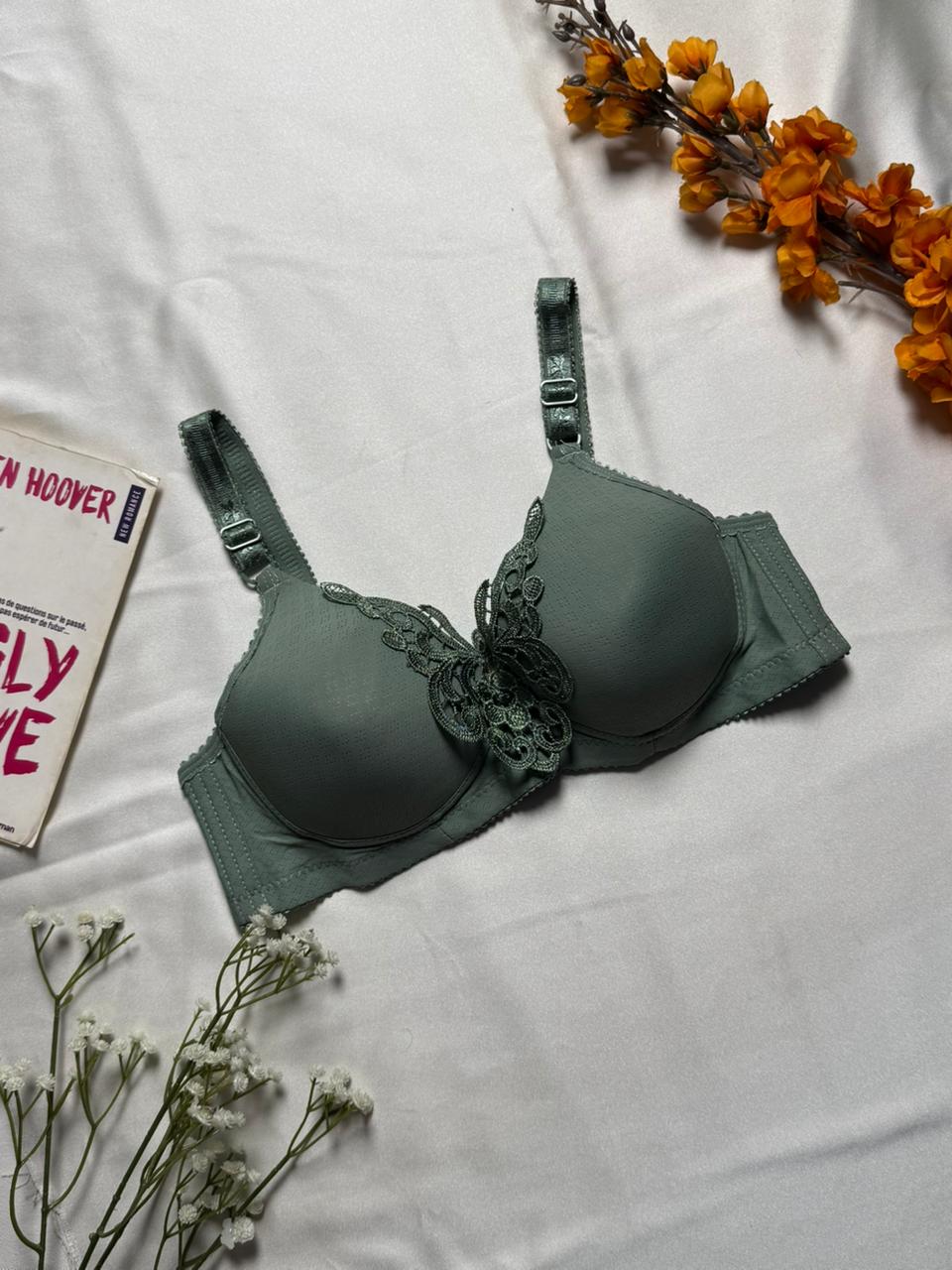 Beautiful Front Laced Butterfly Bra