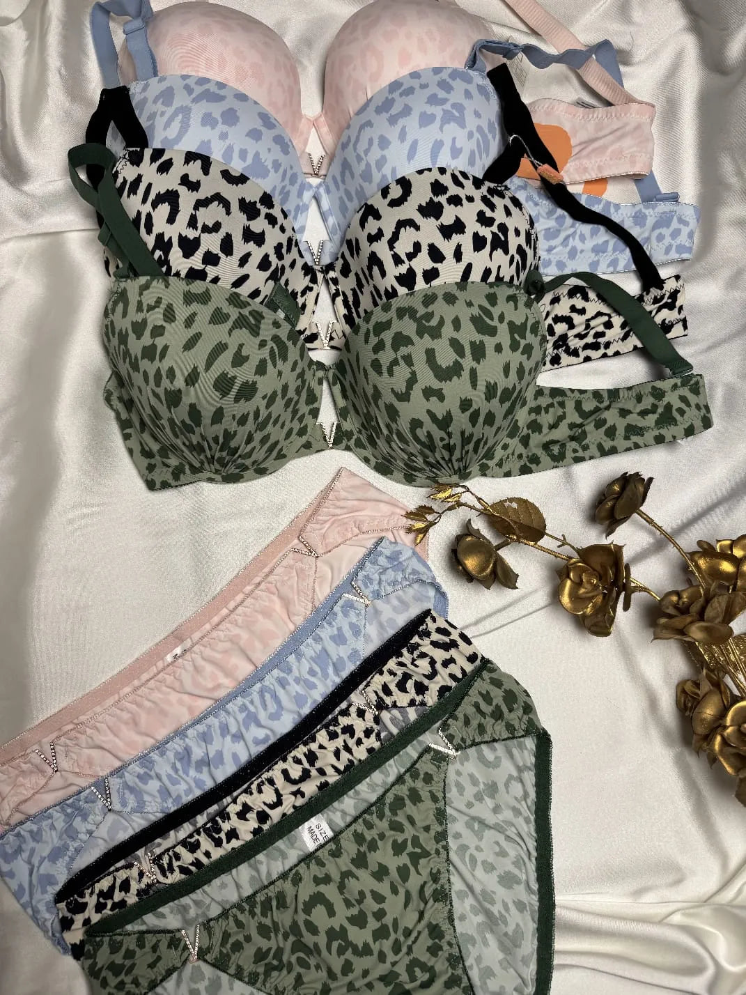 Soft Polka Dot Bra & Panty Set