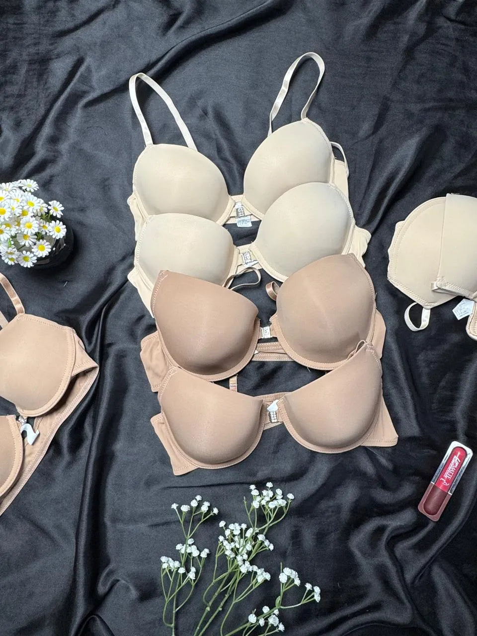 Elegant Front Hook T Shirt Bra