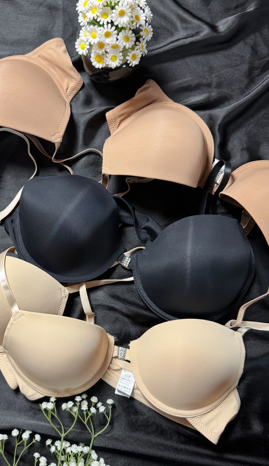 Elegant Front Hook T Shirt Bra